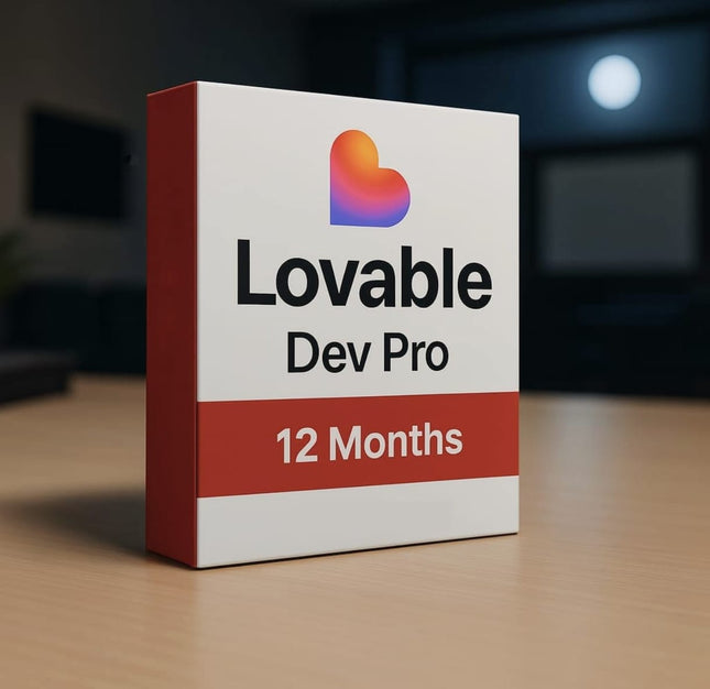 Lovable Dev Pro – 1 Year Power Pack